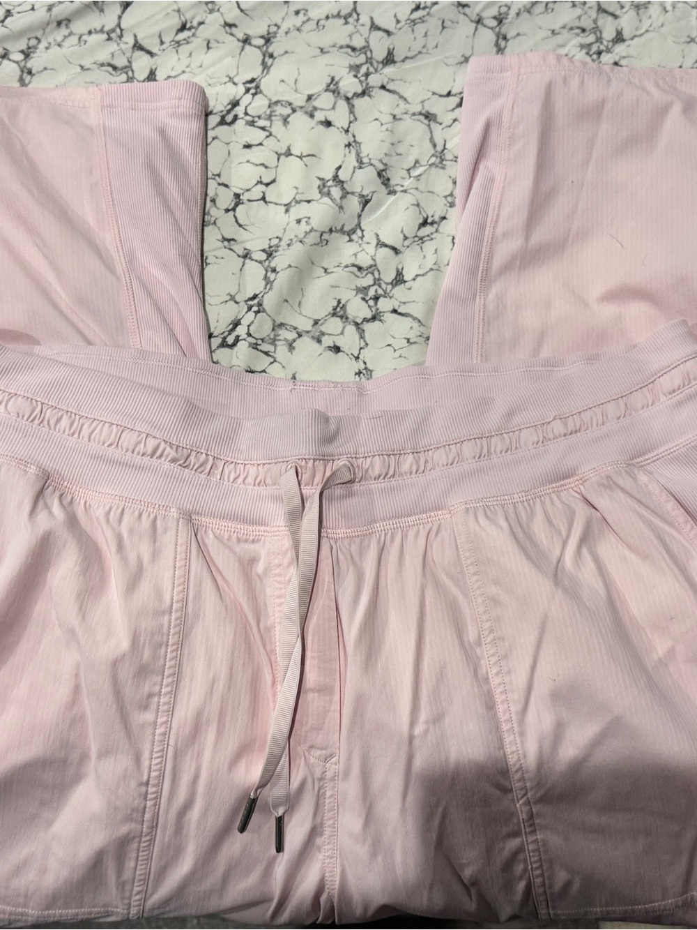 lululemon athletica Pale Pink Drawstring Lounge Pants